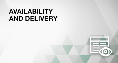 Availability and delivery
